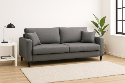 Canapé convertible gris – design moderne & confort hôtelier